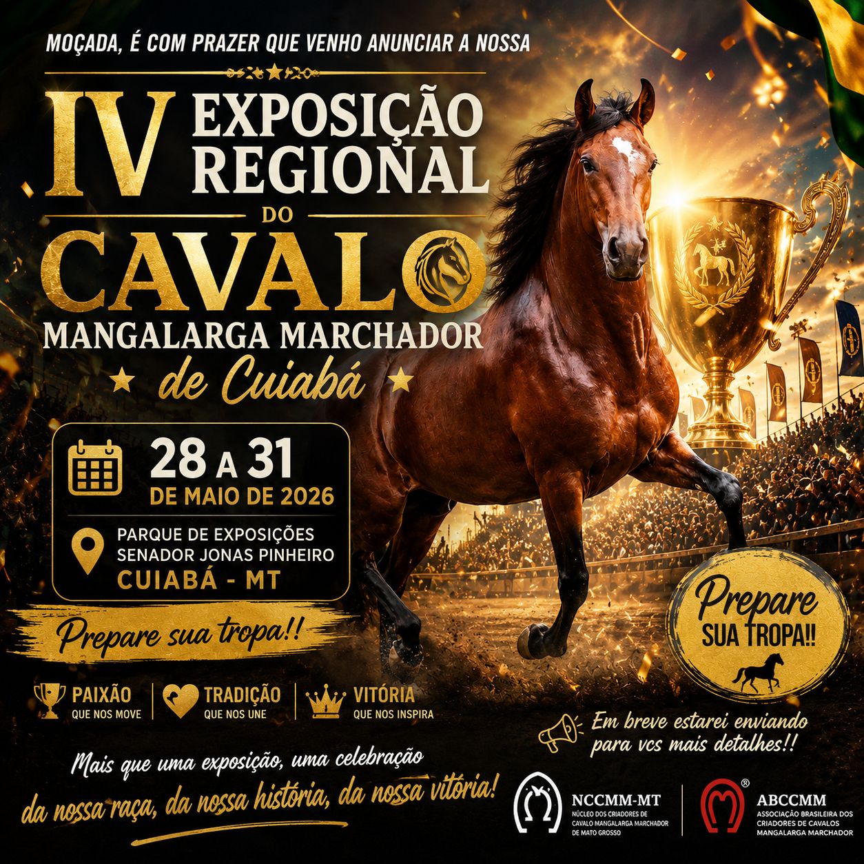Inscrição VI Exposição Regional Cuiabá